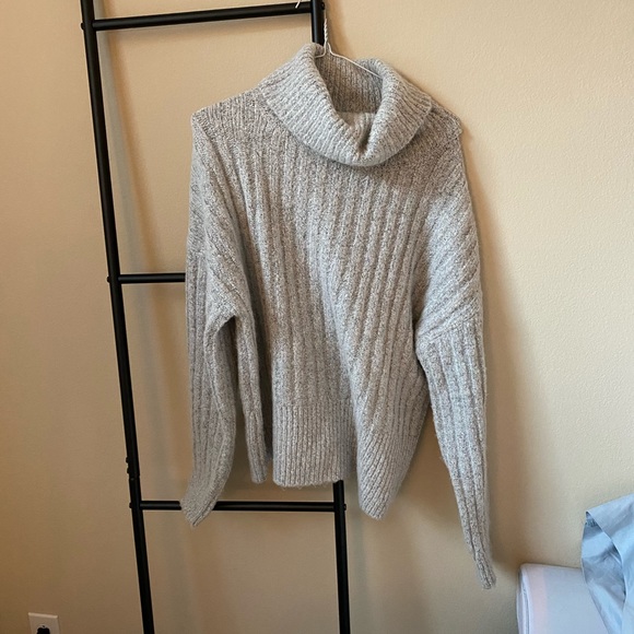 William Rast Sweaters - Light grey turtleneck